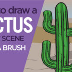 How to draw a cactus using Illustrator