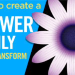 How to create a flower easily using the transform effect in Illustrator