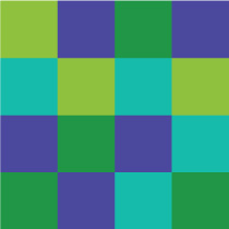pixels-grid A raster image is composed of pixels in a grid.